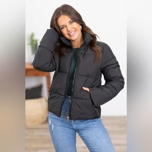 Black Puffer Jacket